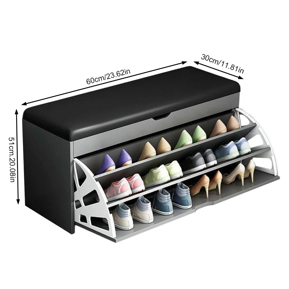 Miniatura 7 de Banco Recibidor De Zapatos Con Cojín